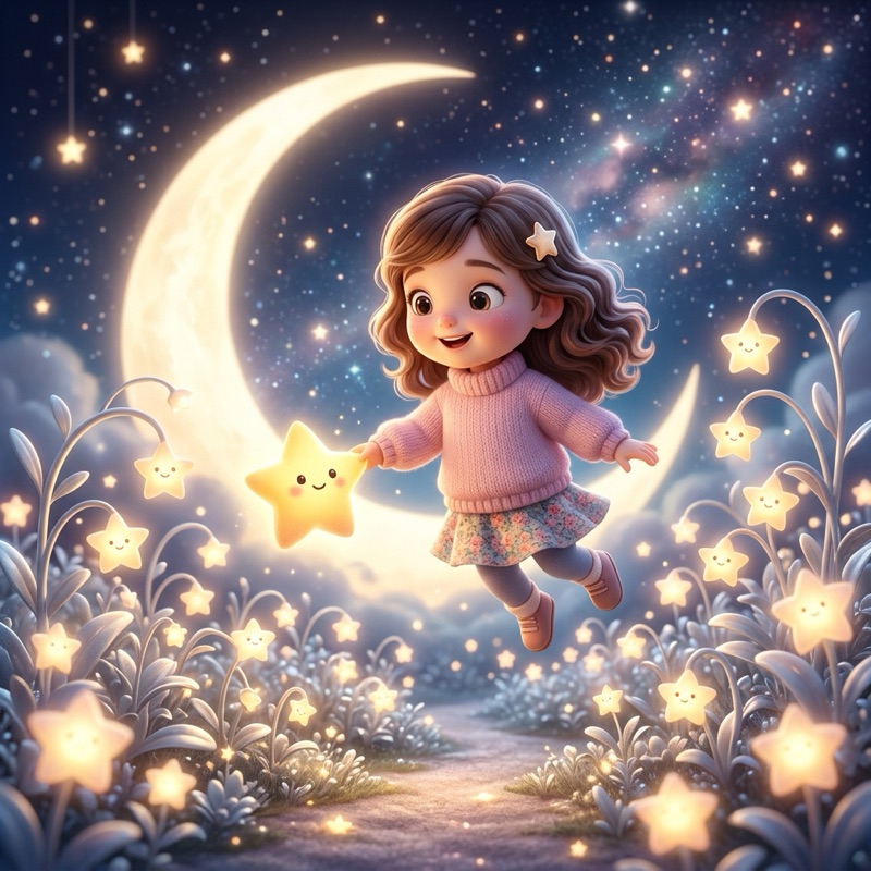 Lina et le Jardin des Étoiles