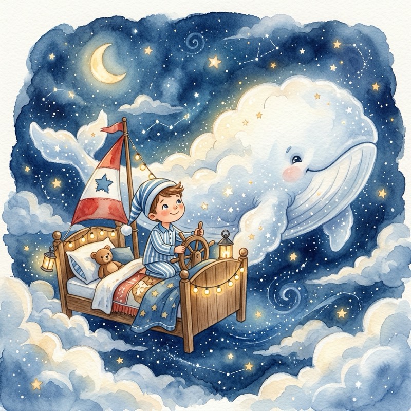Tom and the Cloud Whale